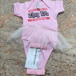 Pink tutu for newborn